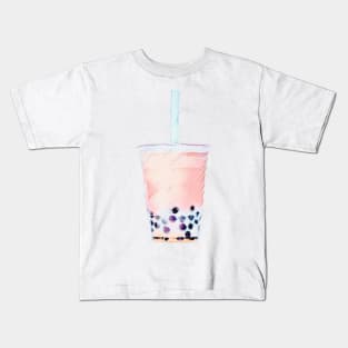 Bubble Tea Kids T-Shirt